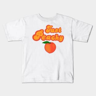 Just peachy Kids T-Shirt